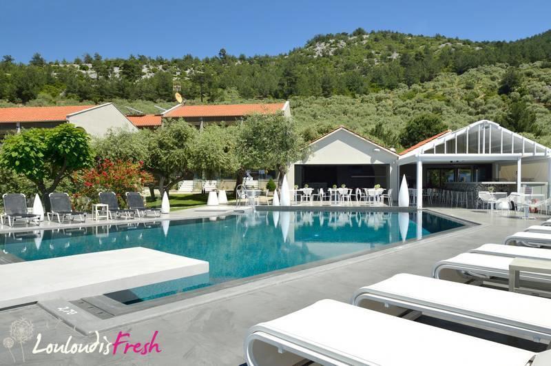 Louloudis Fresh-Adults Only Aparthotel Skala Rachoni  Bagian luar foto