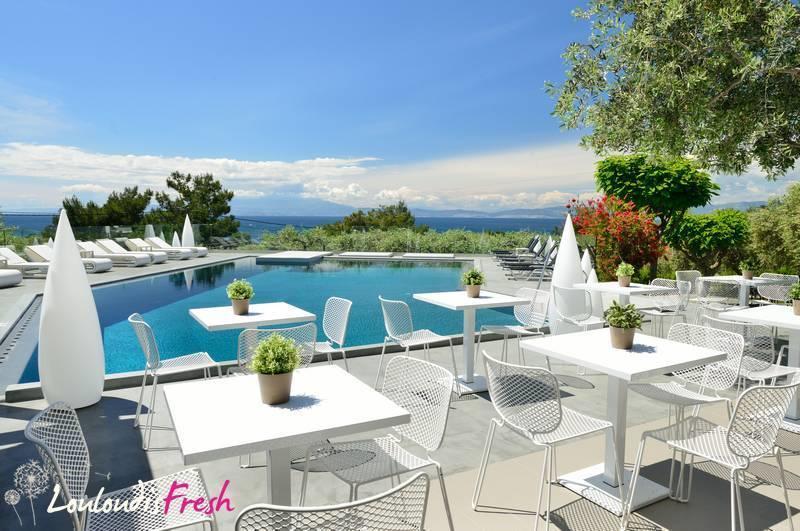 Louloudis Fresh-Adults Only Aparthotel Skala Rachoni  Bagian luar foto