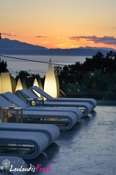 Louloudis Fresh-Adults Only Aparthotel Skala Rachoni  Bagian luar foto